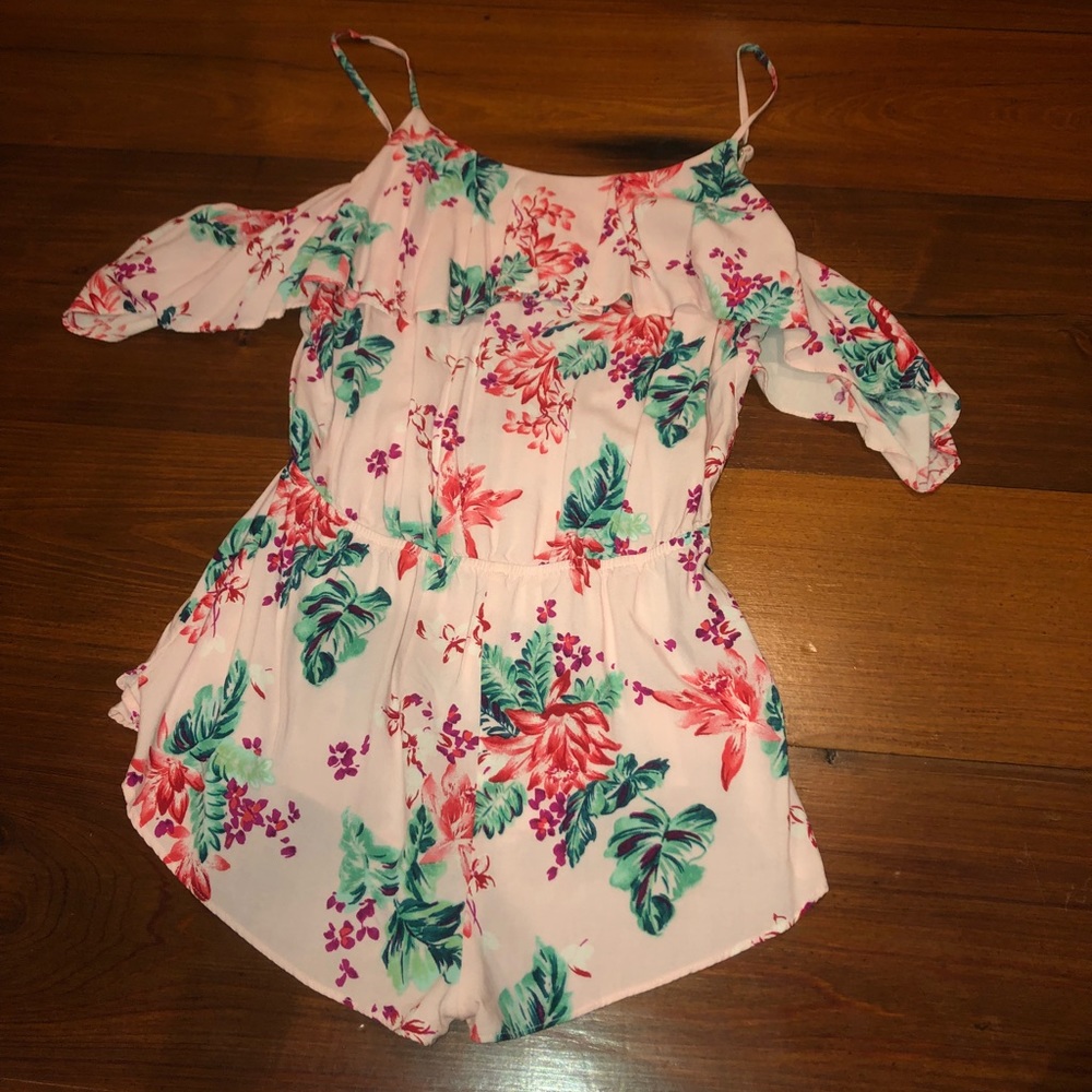 Bathing suit cover up/romper